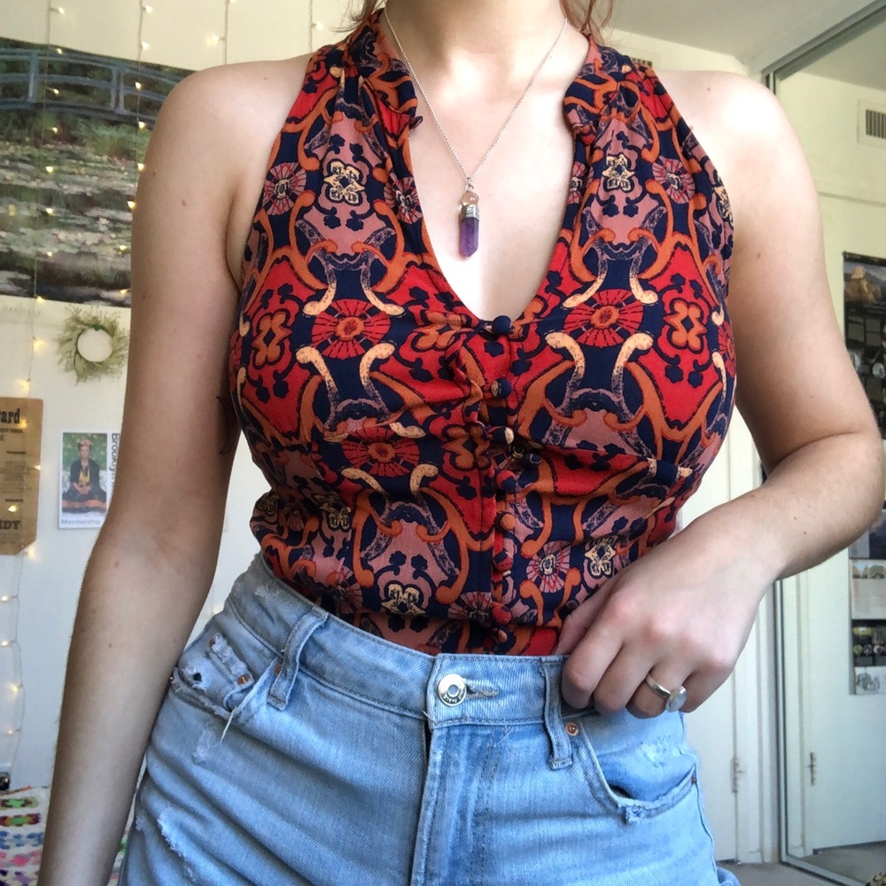 Free People tank top / mini dress